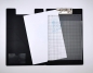 Preview: Mappe Clip SET DIN A4 mit Maßstabslineal 5+1