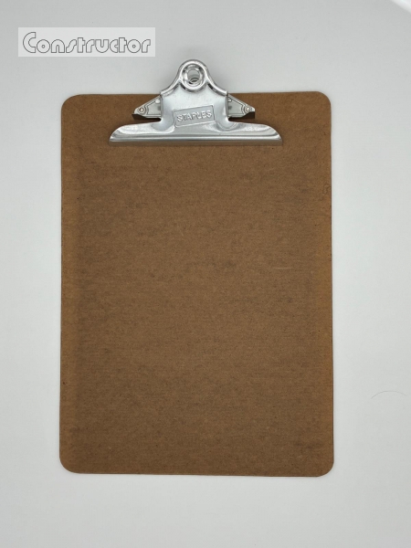 SET Drawing foil INCH & wooden Clipboard