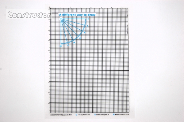 SET Drawing foil INCH & wooden Clipboard